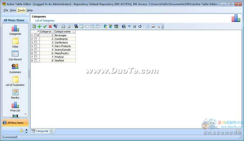 Active Table Editor