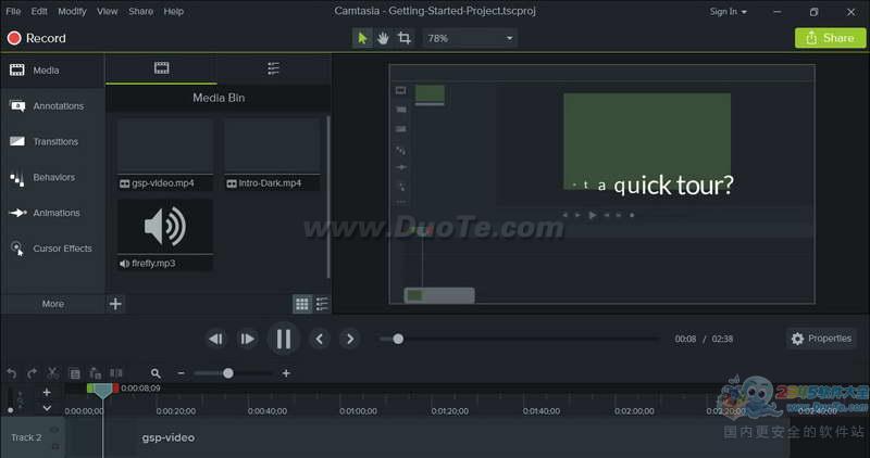 Techsmith Camtasia Studio(Ļ¼)