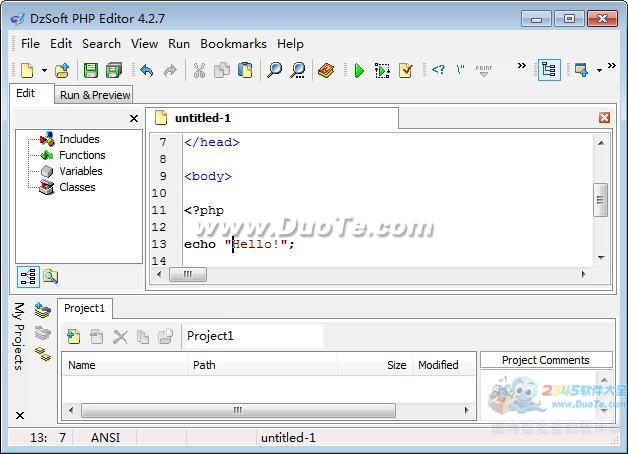 DzSoft PHP Editor