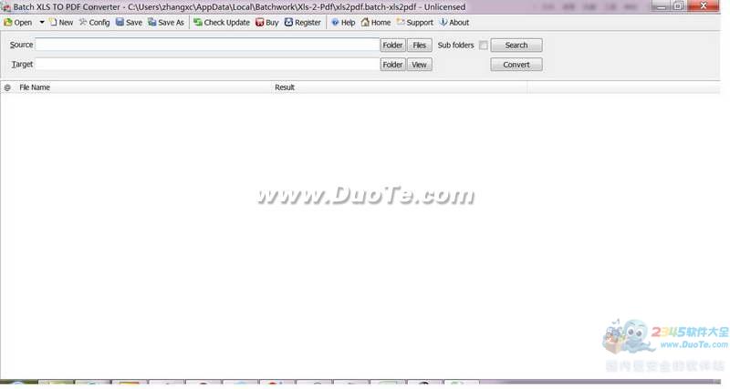 Batch XLS TO PDF Converter(xlsתpdf)