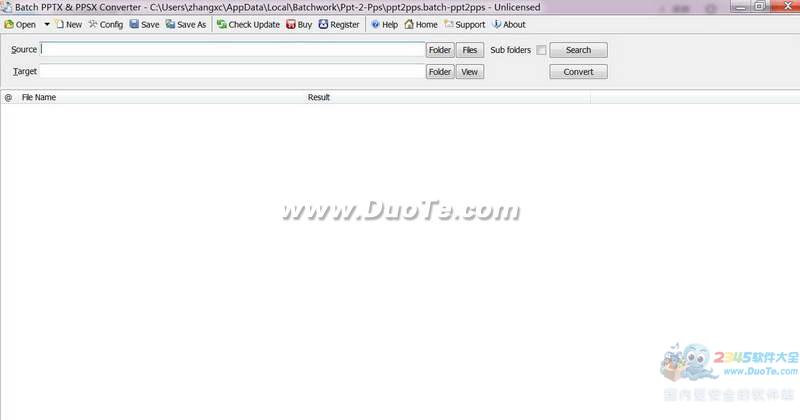 Batch PPTX and PPSX Converter(PPTĵת)