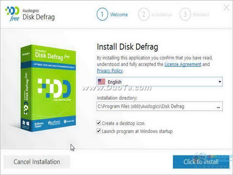 AusLogics Disk Defrag