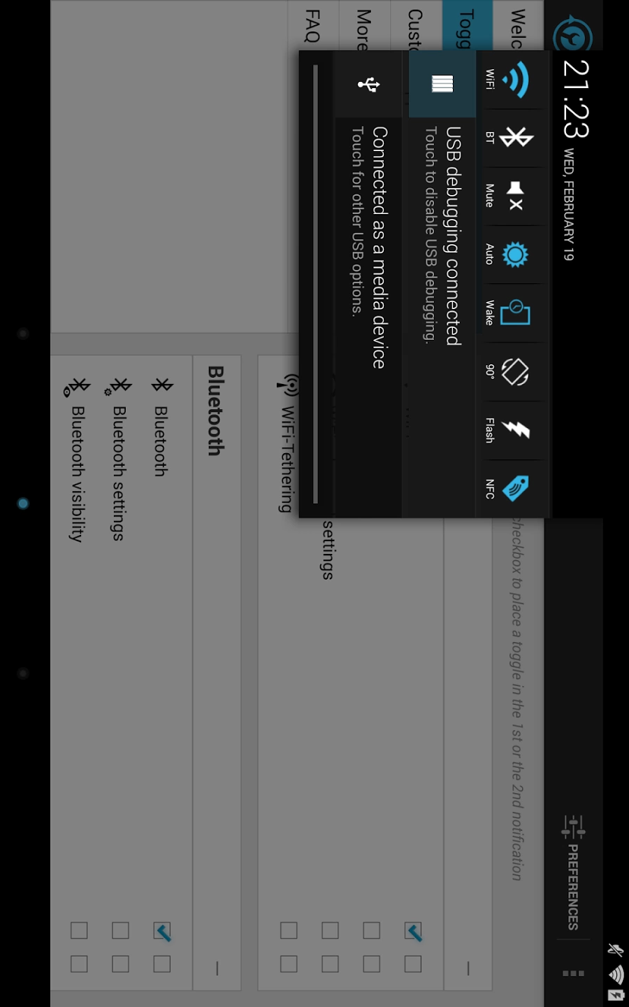 Notification Toggle