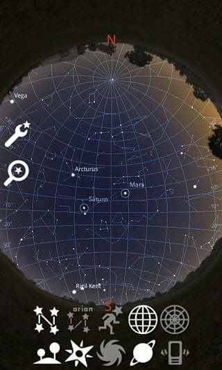 Stellarium Mobile Sky Mapͼ3