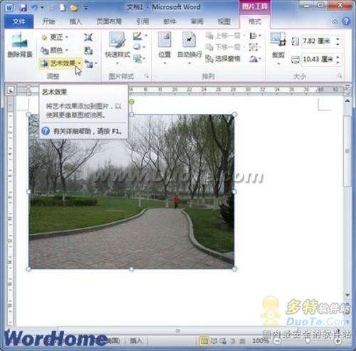 Word 2010ĵΪͼƬЧ