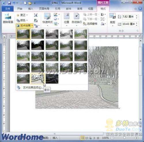 Word 2010ĵΪͼƬЧ