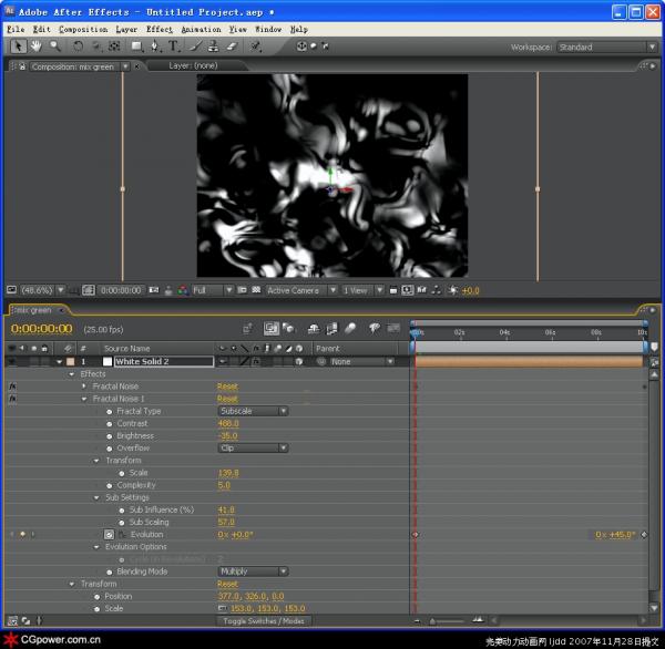 After Effects ʹü֮Ưļ