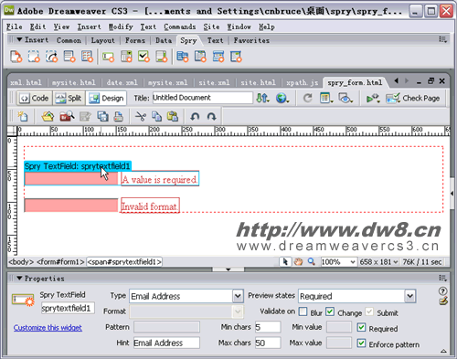 Dreamweaver CS3Spry֮