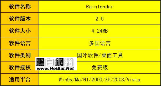 Rainlendarôʹ