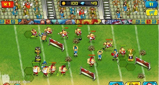 《球场塔防 Goal Defense》运动员与道具攻略(iphone版)