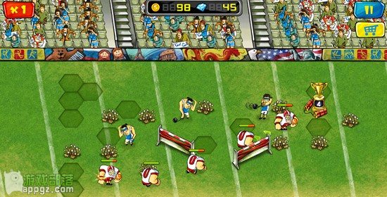 《球场塔防 Goal Defense》运动员与道具攻略(iphone版)