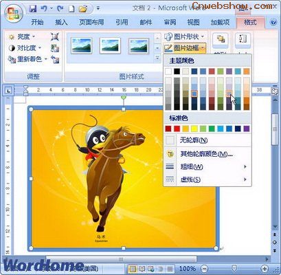 Word2007ͼƬ߿