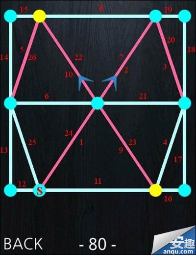 一笔画7180关完整通过攻略