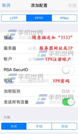iPhone5sôVPN