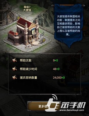 《列王的纷争》大使馆为何提升等级