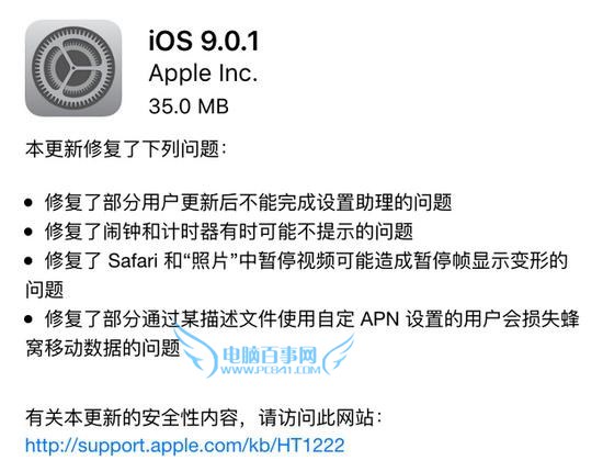 iOS 9.0.1