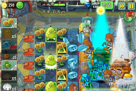 《植物大战僵尸2》未来世界第27关通关攻略