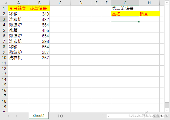 excel表格如何使用vlookup函數發現重複數據