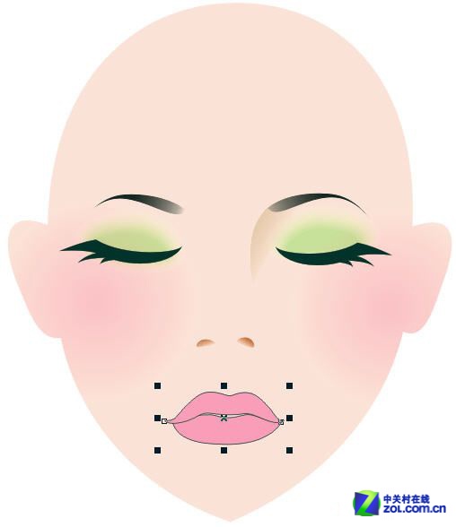 ˼CorelDrawƺ廭 